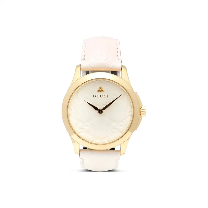 PreStyled Sets Meierotto Jewelers Gucci GTimeless Yellow Gold PVDPlated 38mm Quartz Preowned PreStyled Sets Meierotto Jewelers Gucci GTimeless Yellow Gold PVDPlated 38mm Quartz Preowned