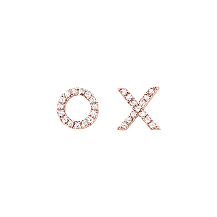 Earrings Gems One XO Gold and Diamond Stud Earrings 112ctw