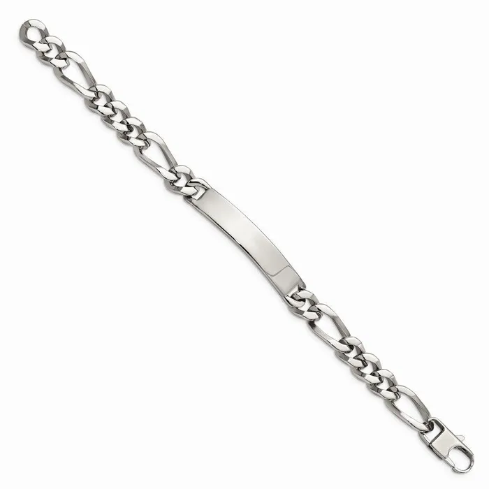 Bracelets Chisel Stainless Steel Polished Large ID Bracelet