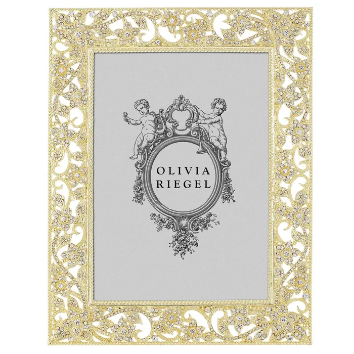 Olivia Riegel PreStyled Sets Olivia Riegel Gold Flora 5 x 7 Frame