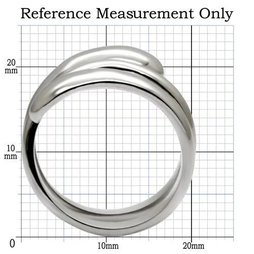 Rings Alamode TK037 High polished no plating Stainless Steel Ring with No Stone