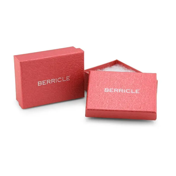 Cable Medium Hoop Earrings in Sterling Silver 068 BERRICLE Earrings