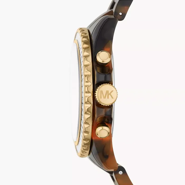 Michael Kors Watches Michael Kors Everest Chronograph Ladies Tortoise Acetate Watch Michael Kors Watches Michael Kors Everest Chronograph Ladies Tortoise Acetate Watch