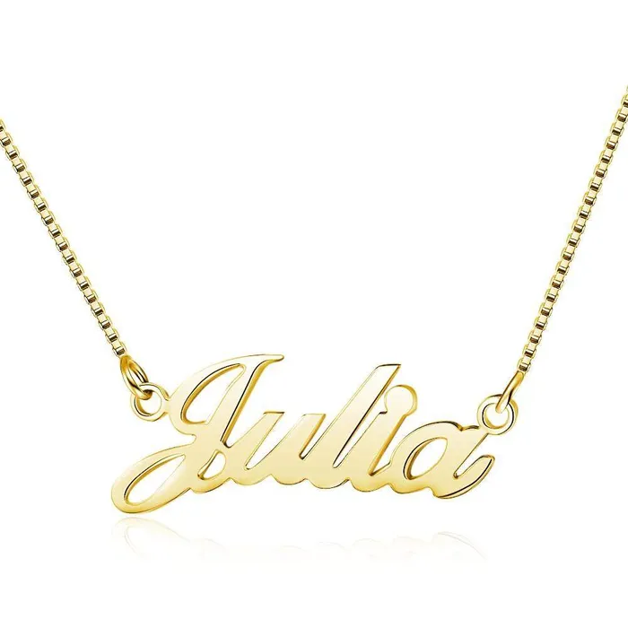 Novalico Necklaces Love Story Name Necklace