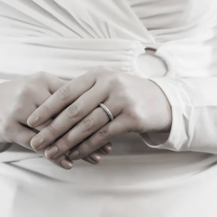 Rings BERRICLE Halo CZ Ring Set in Sterling Silver