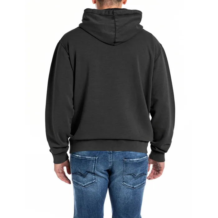 Rings Replay Mens Regular Fit Hoody Replay