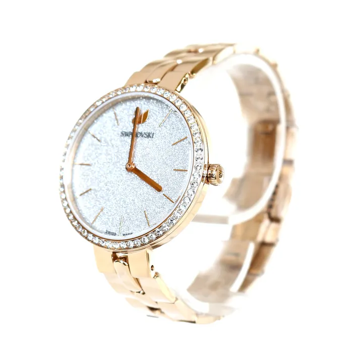 Swarovski Cosmopolitan Watch Metal Bracelet Gold Tone ChampagneGold Swarovski Bracelets