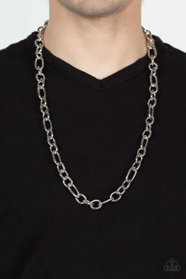 All Eyes On U Jewelry Paparazzi Accessories Necklaces Ringside Throne Silver Paparazzi Necklace