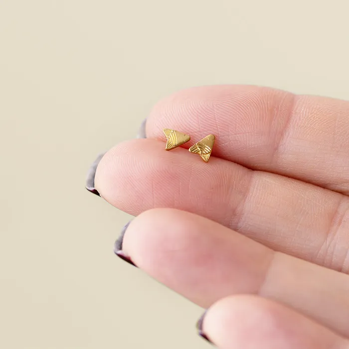 ARTEMER Earrings Gold Stud Earrings Arrow Earring
