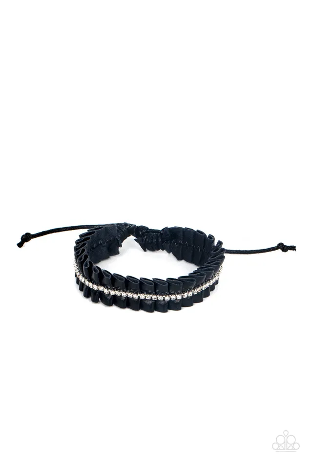 Bracelets All Eyes On U Jewelry Paparazzi Accessories Pretty Pretty PLEATS Black Paparazzi Bracelet Bracelets All Eyes On U Jewelry Paparazzi Accessories Pretty Pretty PLEATS Black Paparazzi Bracelet