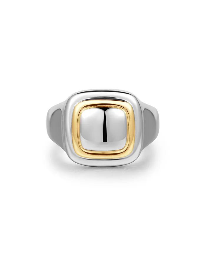 Dalia TwoTone Ring Luv Aj Rings Dalia TwoTone Ring Luv Aj Rings