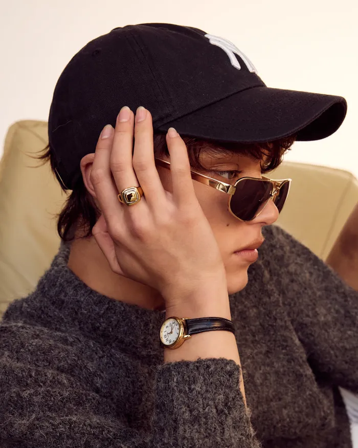Dalia TwoTone Ring Luv Aj Rings Dalia TwoTone Ring Luv Aj Rings