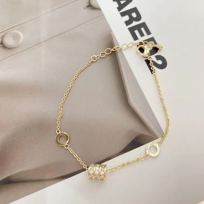 Gold Roller Bracelet Refined by AnnaKaci Bracelets