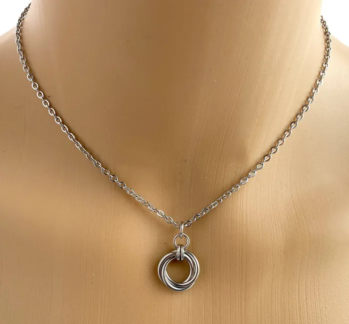 Lovers O Ring Collar Captive Collars Rings