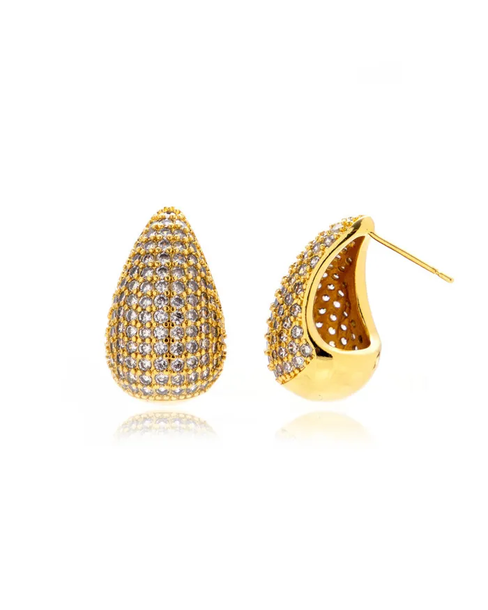 Luv Aj Earrings The Pave Gia Earrings