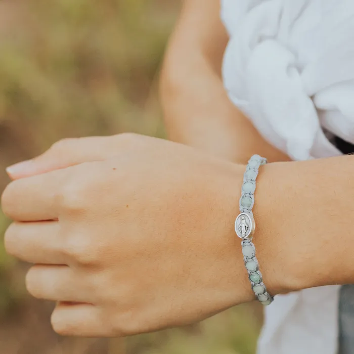 My Saint My Hero Bracelets Miraculous Gemstone Bracelet