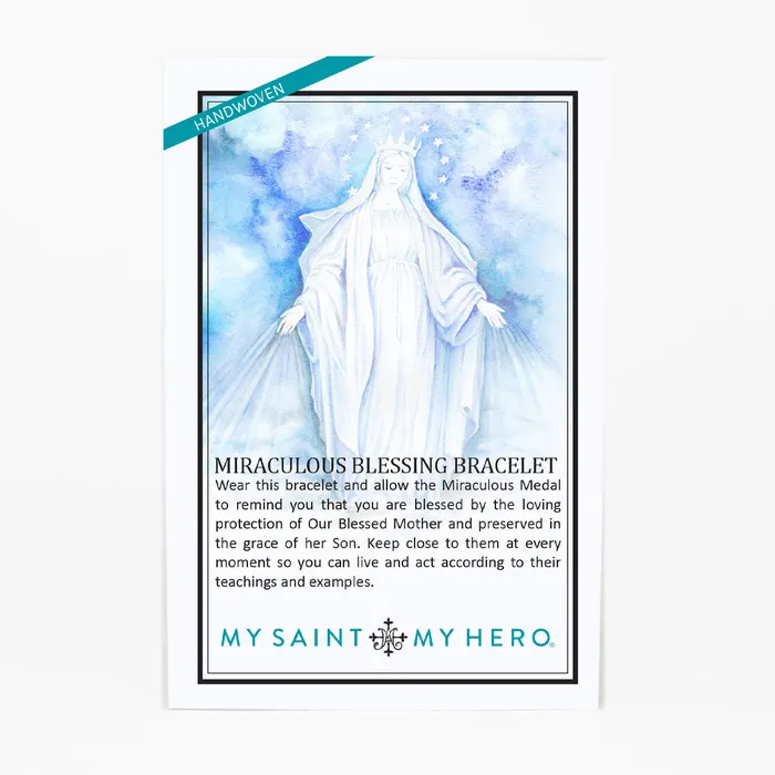 My Saint My Hero Bracelets Miraculous Gemstone Bracelet