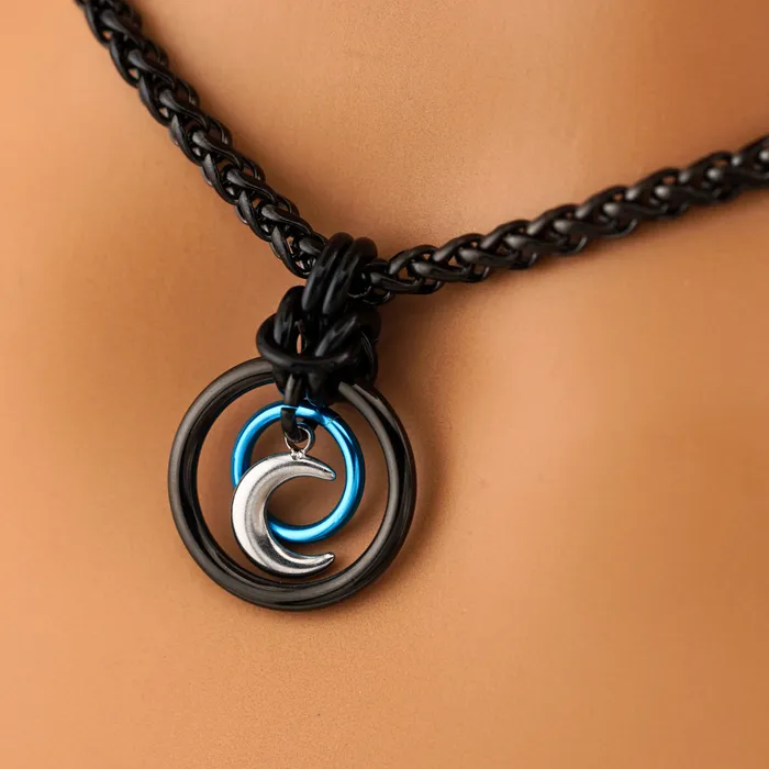 Rings Captive Collars Custom Color Witchy Moon O Ring