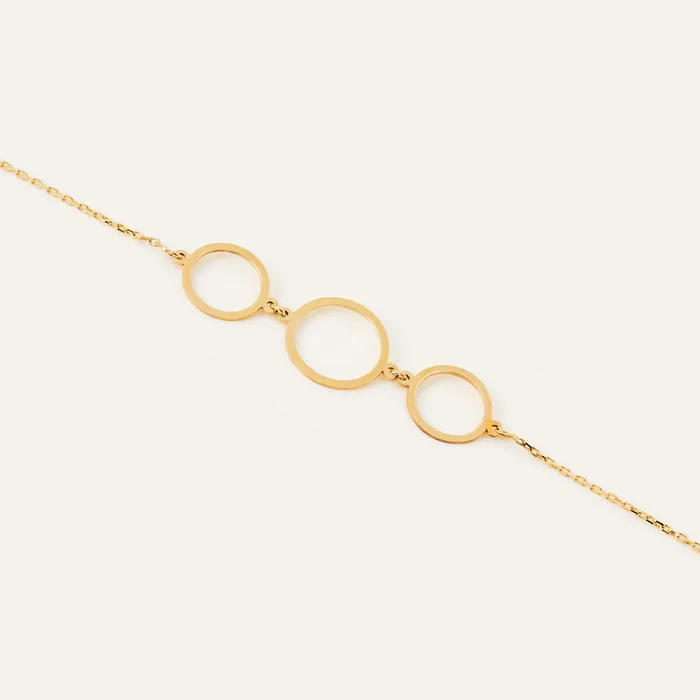 Bracelets Three Rings Bracelet Gelin Diamond