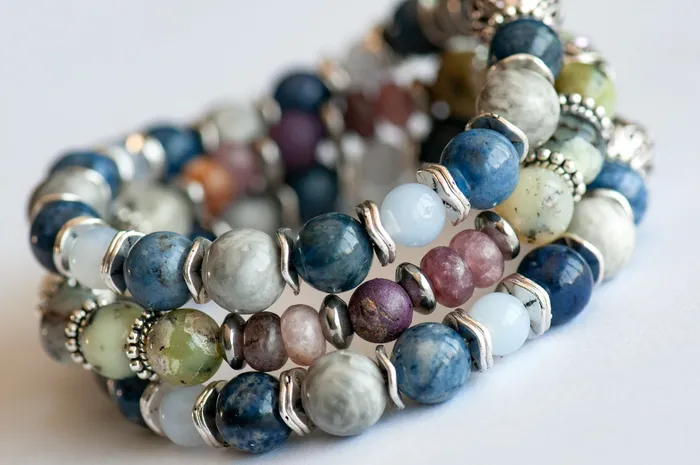 Heather Harbour Dendric Opal Stichtite Bracelet Fierce Lynx Designs Bracelets