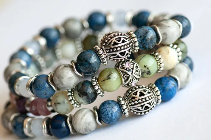 Heather Harbour Dendric Opal Stichtite Bracelet Fierce Lynx Designs Bracelets