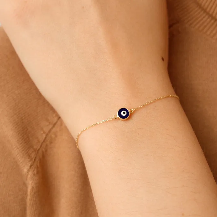 Mini Evil Eye Bracelet Gelin Diamond Bracelets
