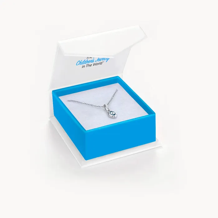 Necklaces In Season Jewelry Wholesale Evil Eye Protection Kids Boys Boys PendantNecklace Sterling Silver
