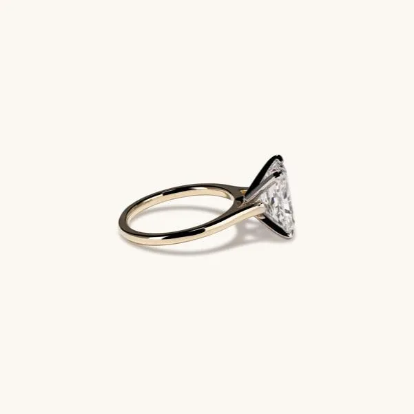 Rings 375 Radiant Lab Diamond Engagement Ring Happy Jewelers