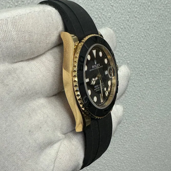 Watches Happy Jewelers Rolex Yacht Master 42mm Black Dial Watch Ref 226658
