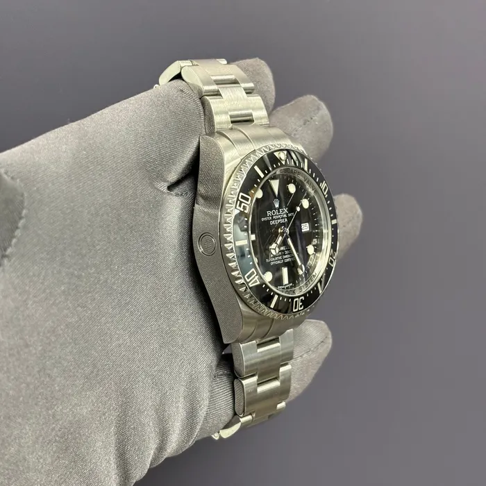 Watches Rolex SeaDweller 44mm Black Dial Watch Ref 116660 Happy Jewelers